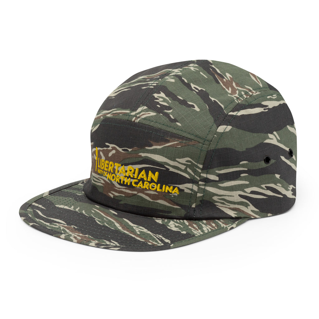 LPNC Five Panel Cap - Proud Libertarian - Libertarian Party of North Carolina