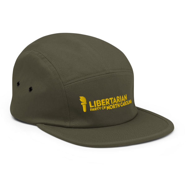 LPNC Five Panel Cap - Proud Libertarian - Libertarian Party of North Carolina