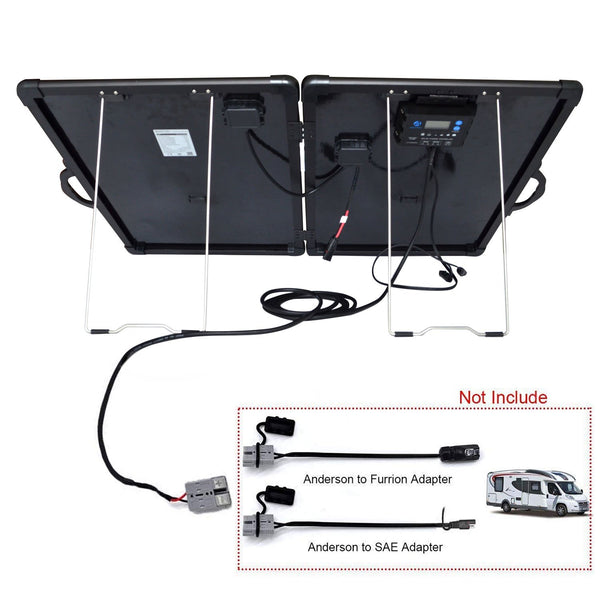 PLK 120W Portable Solar Panel Kit Lightweight Briefcase by ACOPOWER - Proud Libertarian - ACOPOWER