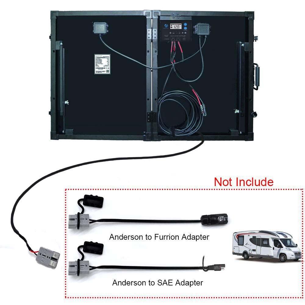 PTK 100W Portable Solar Briefcase, w/ ProteusX 20A LCD Controller by ACOPOWER - Proud Libertarian - ACOPOWER