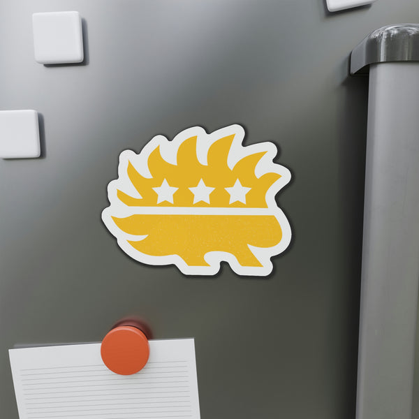 LP Porcupine Die-Cut Magnets - Proud Libertarian - Printify