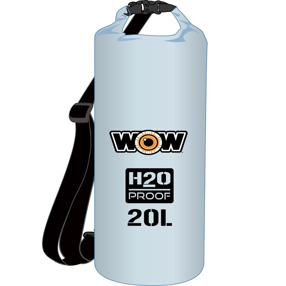 WOW Sports H2O Proof 20L Drybag Clear (18-5080C) by Jupiter Gear - Proud Libertarian - Jupiter Gear