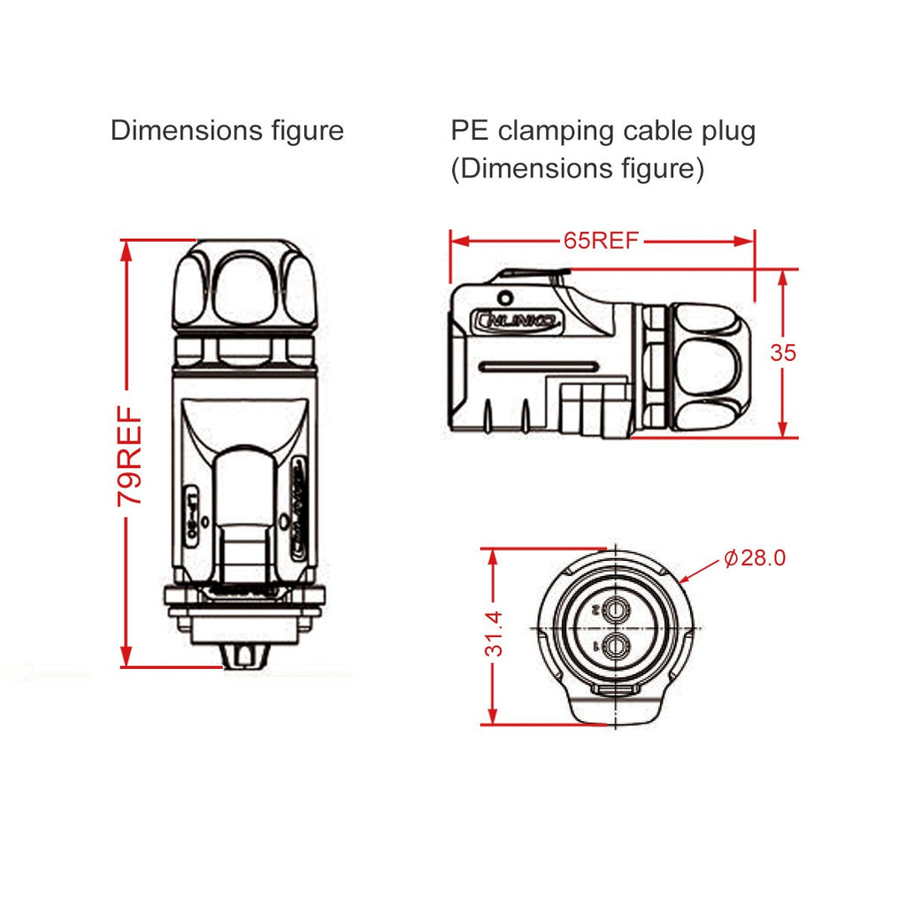 SAE to Furrion /CNLinko Adapter by ACOPOWER - Proud Libertarian - ACOPOWER