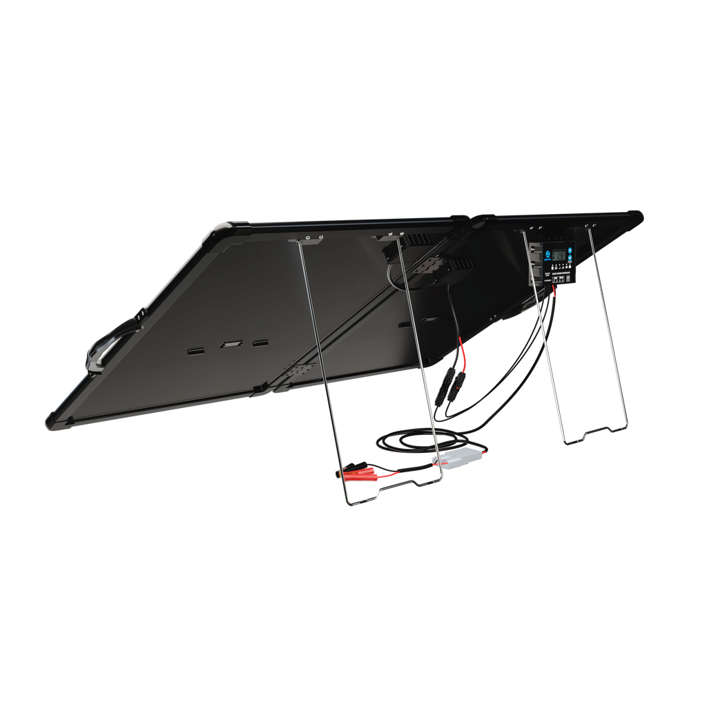 PLK 120W Portable Solar Panel Kit Lightweight Briefcase by ACOPOWER - Proud Libertarian - ACOPOWER