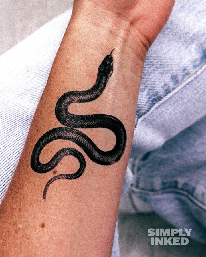 Snake Tattoo by Simply Inked - Proud Libertarian - Simply Inked