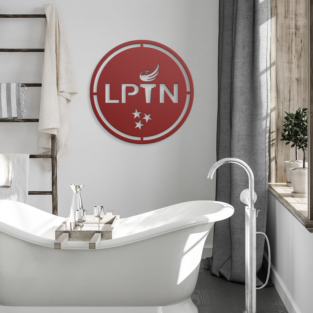 LPTN Metal Sign - Proud Libertarian - Libertarian Party of Tennessee