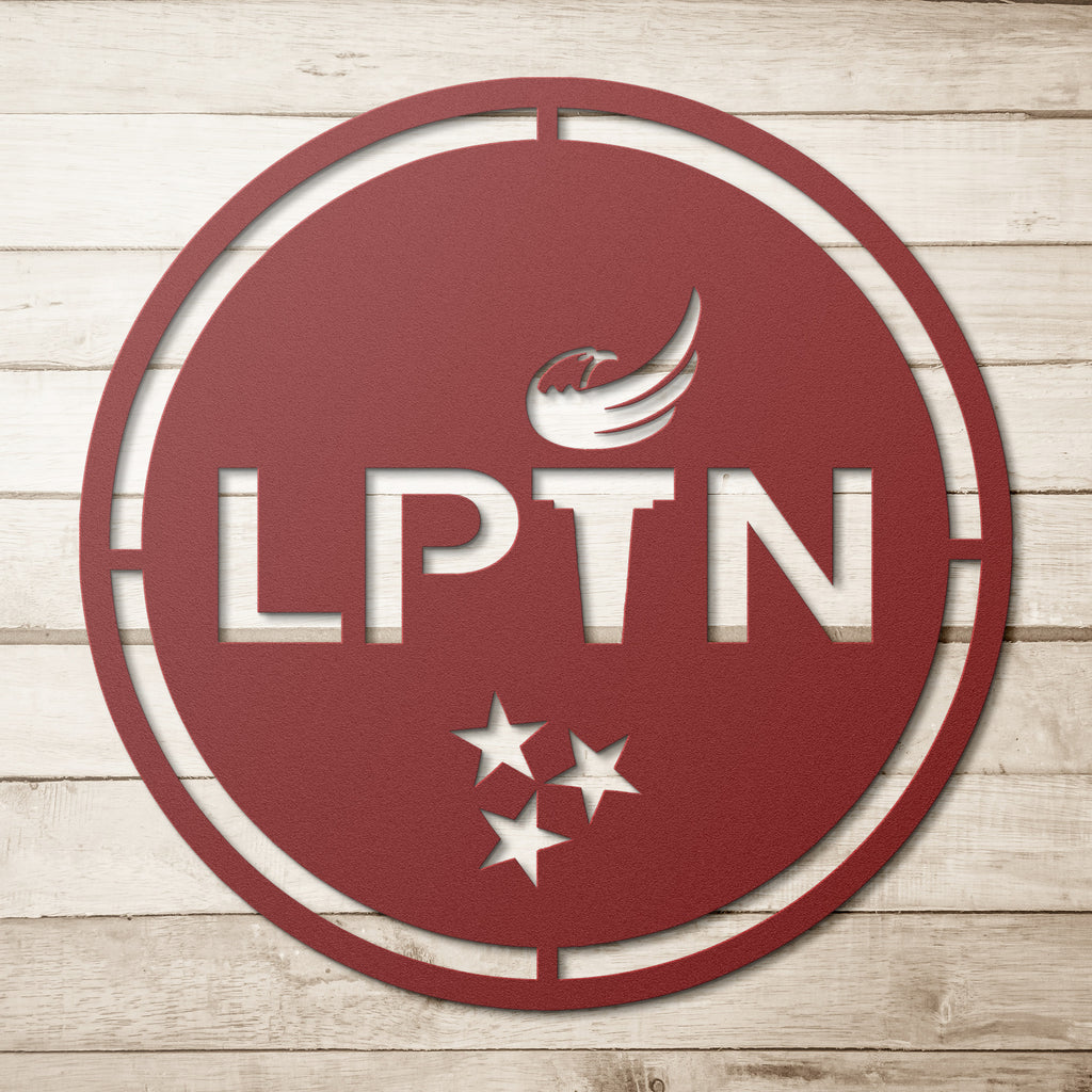 LPTN Metal Sign - Proud Libertarian - Libertarian Party of Tennessee