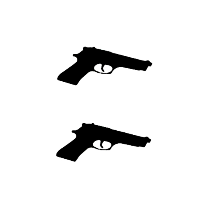 Pistol Heat Tattoo by Simply Inked - Proud Libertarian - Simply Inked
