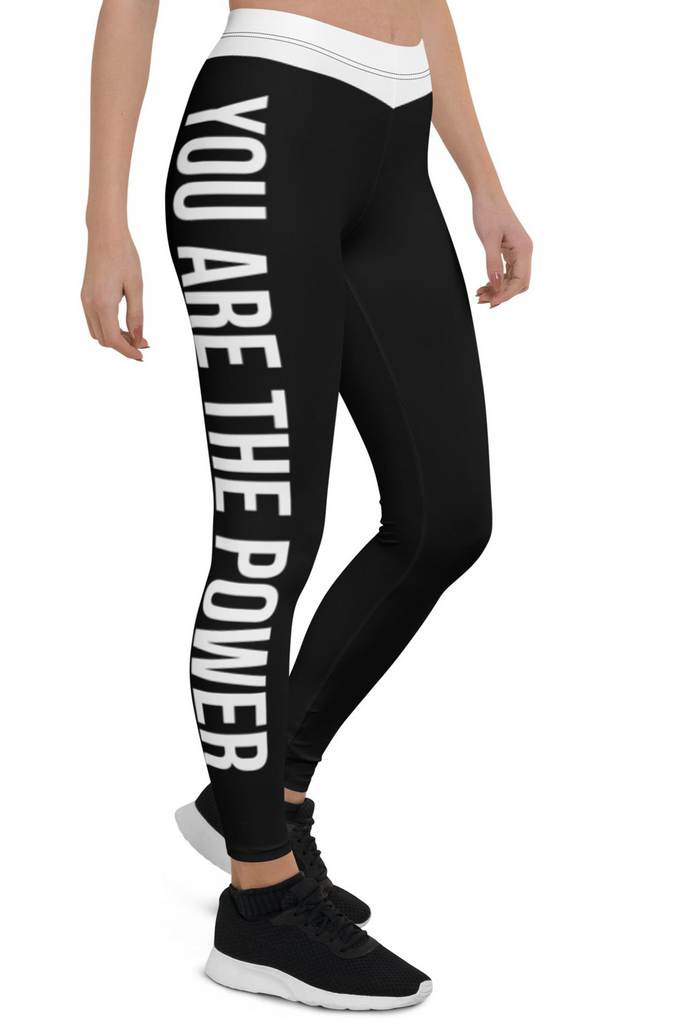 You are the Power Ladies Leggings - Proud Libertarian - You Are the Power