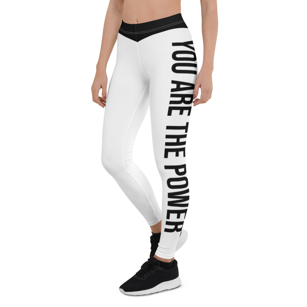 You are the Power Ladies Leggings - Proud Libertarian - You Are the Power