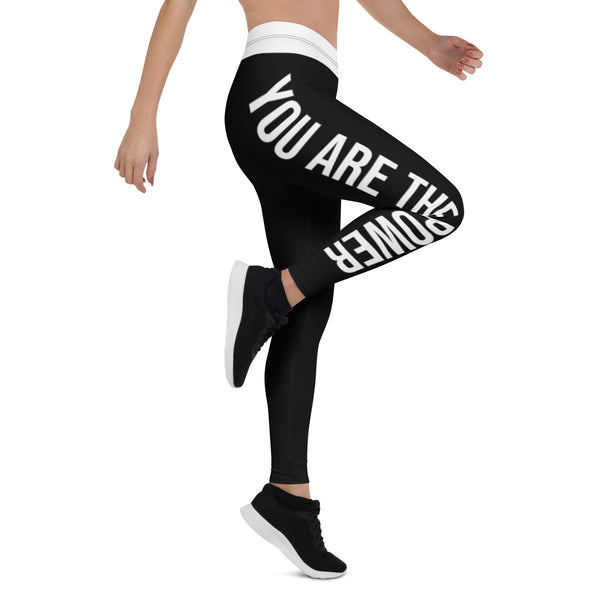 You are the Power Ladies Leggings - Proud Libertarian - You Are the Power