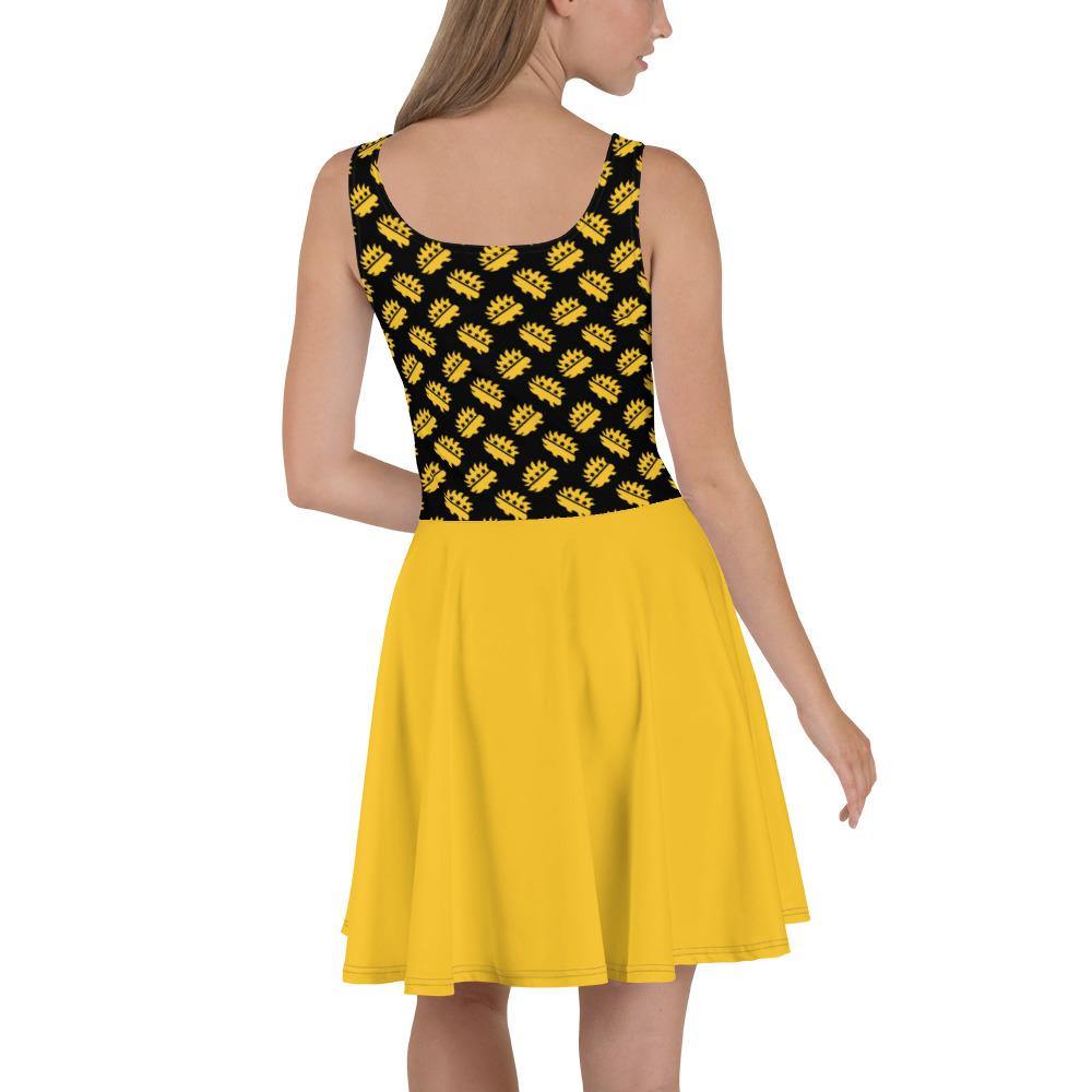 Ancap Porcupine Skater Dress - Proud Libertarian - Proud Libertarian