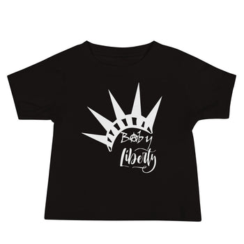 Baby Liberty Baby Jersey Short Sleeve Tee - Proud Libertarian - Rachael Revolution