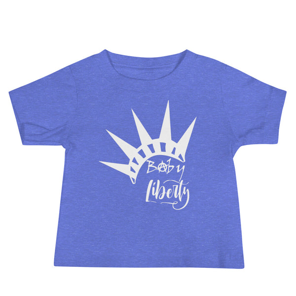 Baby Liberty Baby Jersey Short Sleeve Tee - Proud Libertarian - Rachael Revolution