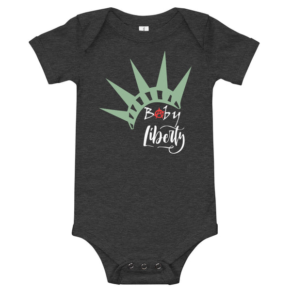 Baby Liberty Baby short sleeve one piece - Proud Libertarian - Rachael Revolution