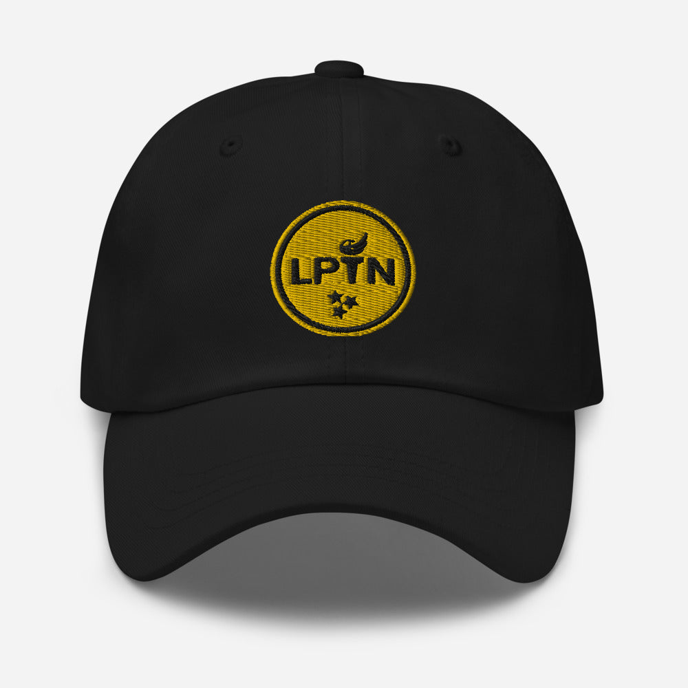 LPTN (Gold) Dad hat - Proud Libertarian - Libertarian Party of Tennessee