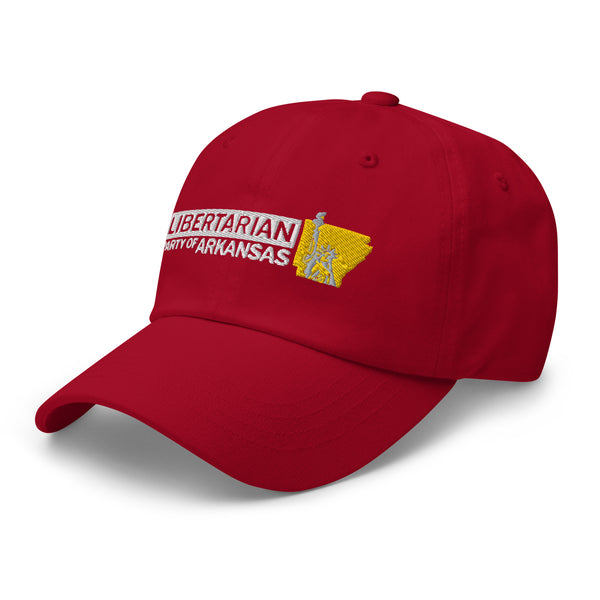 LP Arkansas Dad hat - Proud Libertarian - Libertarian Party of Arkansas