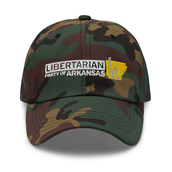 LP Arkansas Dad hat - Proud Libertarian - Libertarian Party of Arkansas