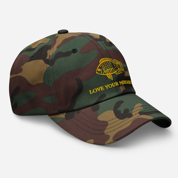 Love your Neighbor Dad hat - Proud Libertarian - Owluntaryist