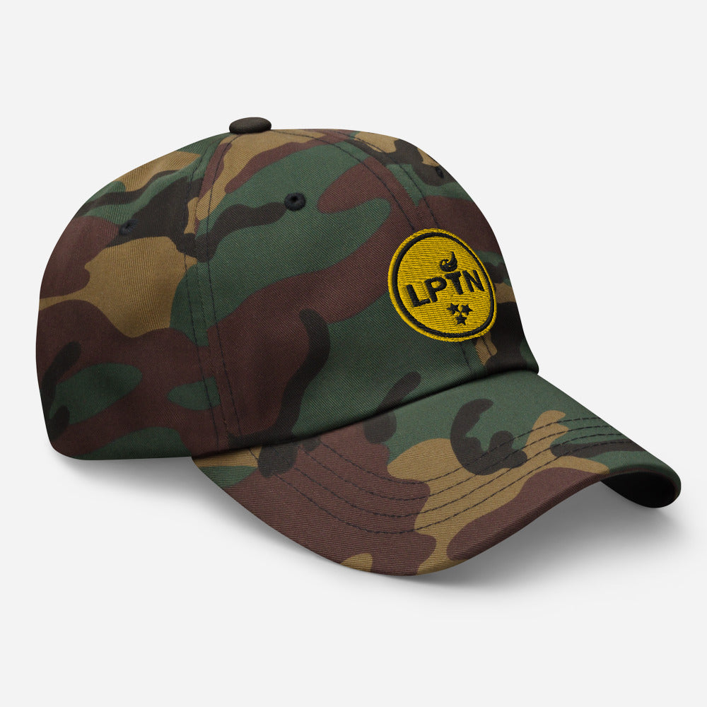 LPTN (Gold) Dad hat - Proud Libertarian - Libertarian Party of Tennessee