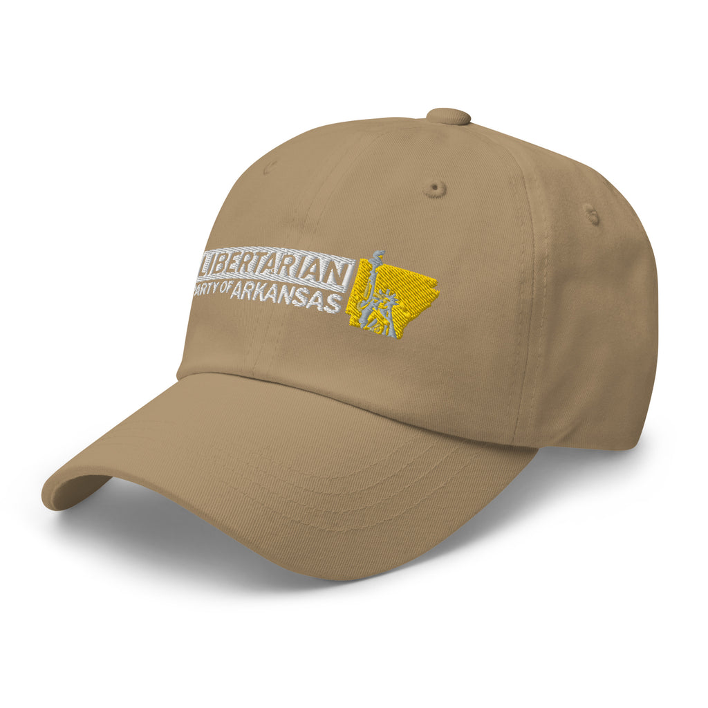 LP Arkansas Dad hat - Proud Libertarian - Libertarian Party of Arkansas