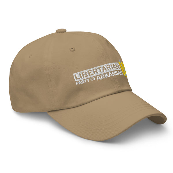 LP Arkansas Dad hat - Proud Libertarian - Libertarian Party of Arkansas