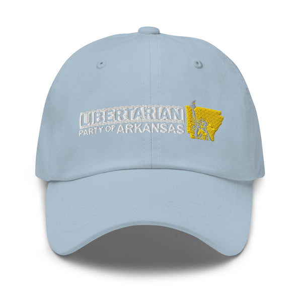 LP Arkansas Dad hat - Proud Libertarian - Libertarian Party of Arkansas