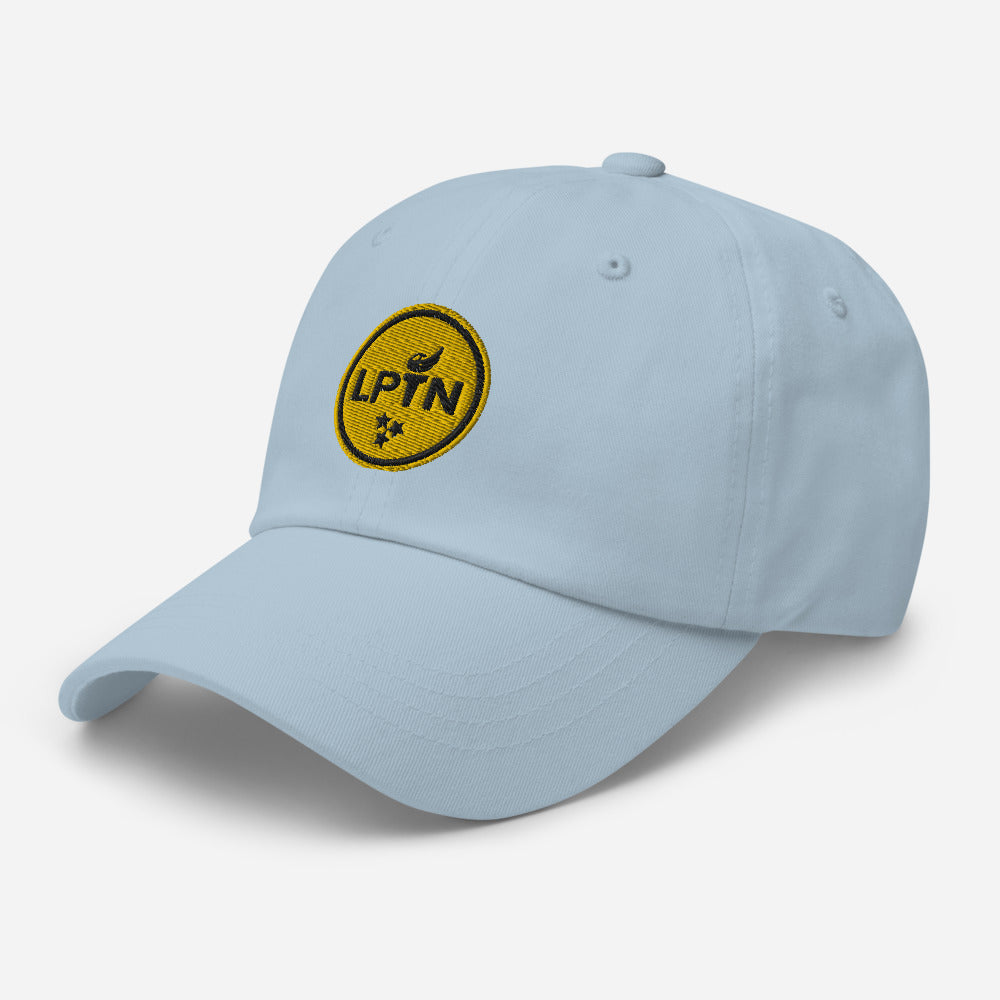 LPTN (Gold) Dad hat - Proud Libertarian - Libertarian Party of Tennessee