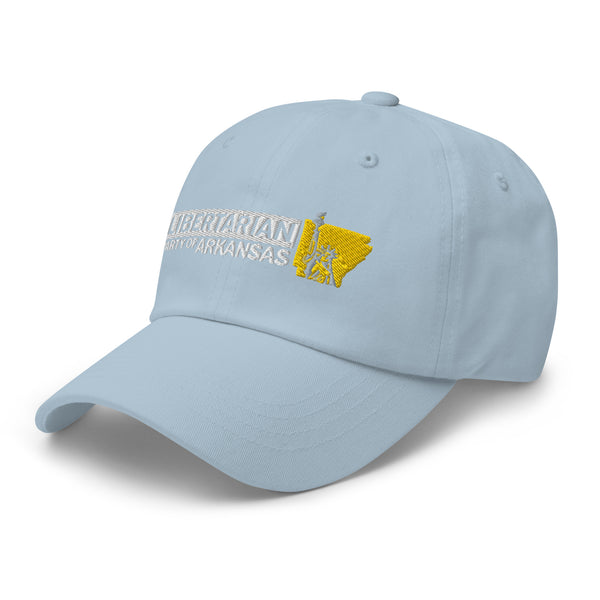 LP Arkansas Dad hat - Proud Libertarian - Libertarian Party of Arkansas