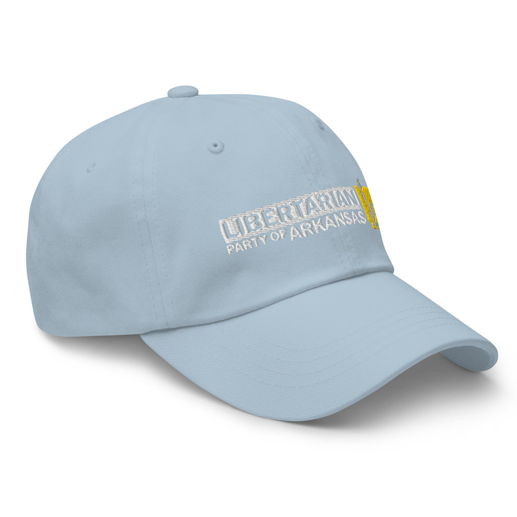 LP Arkansas Dad hat - Proud Libertarian - Libertarian Party of Arkansas