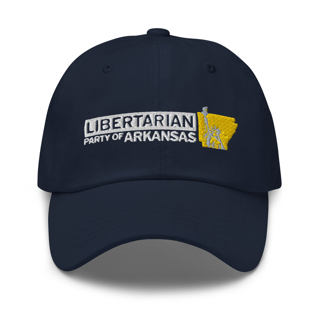 LP Arkansas Dad hat - Proud Libertarian - Libertarian Party of Arkansas