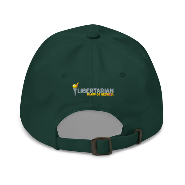 Libertarian Party of Georgia Dad hat - Proud Libertarian - Libertarian Party of Georgia