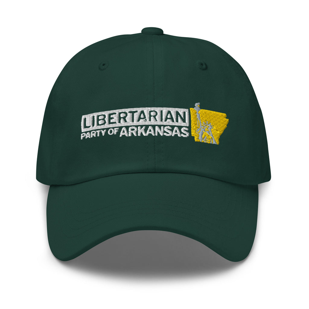 LP Arkansas Dad hat - Proud Libertarian - Libertarian Party of Arkansas