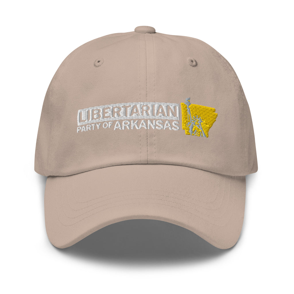 LP Arkansas Dad hat - Proud Libertarian - Libertarian Party of Arkansas