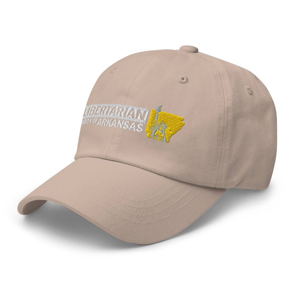 LP Arkansas Dad hat - Proud Libertarian - Libertarian Party of Arkansas