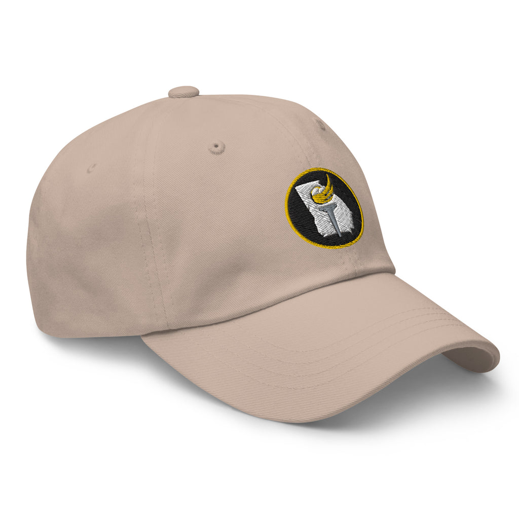 Libertarian Party of Georgia Dad hat - Proud Libertarian - Libertarian Party of Georgia