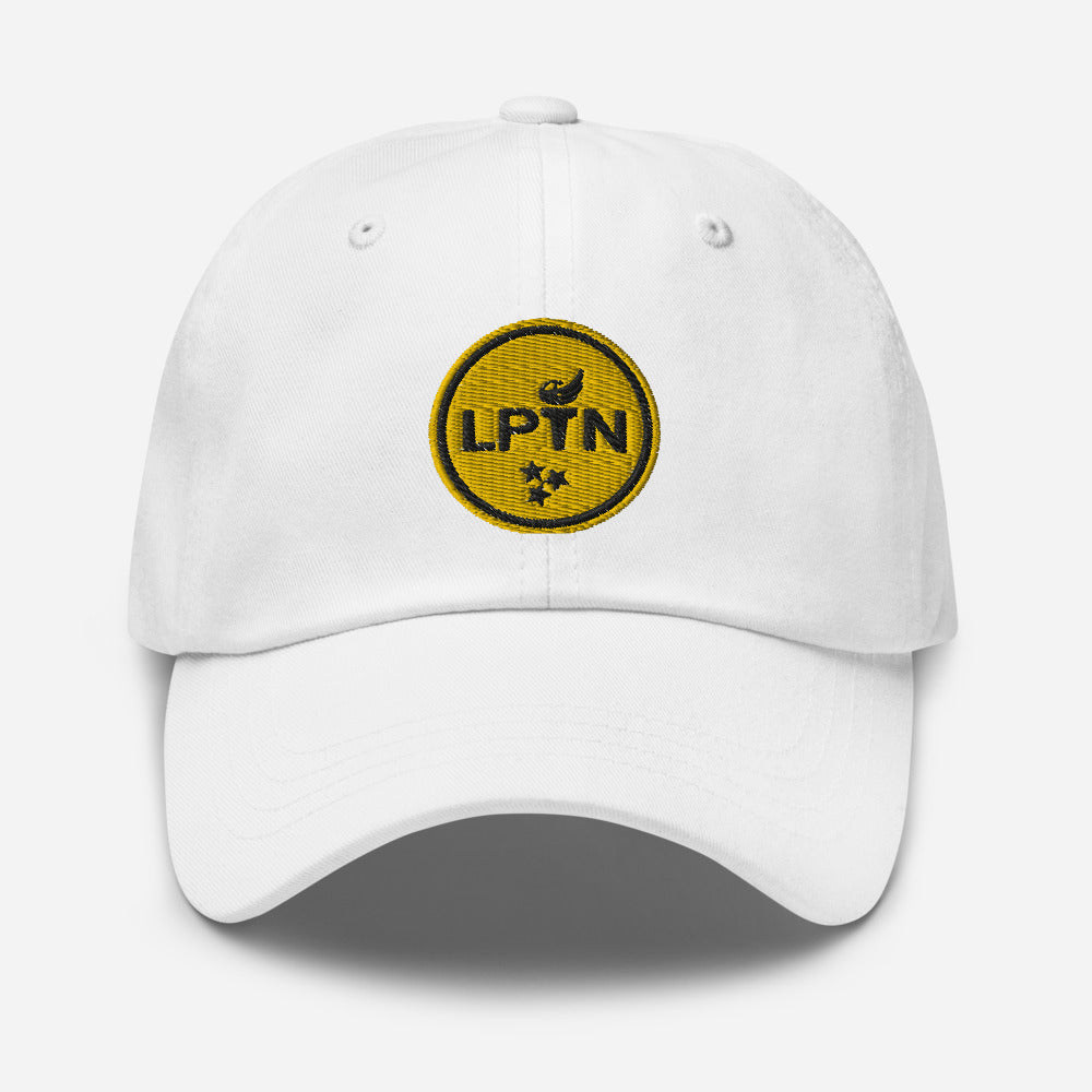 LPTN (Gold) Dad hat - Proud Libertarian - Libertarian Party of Tennessee