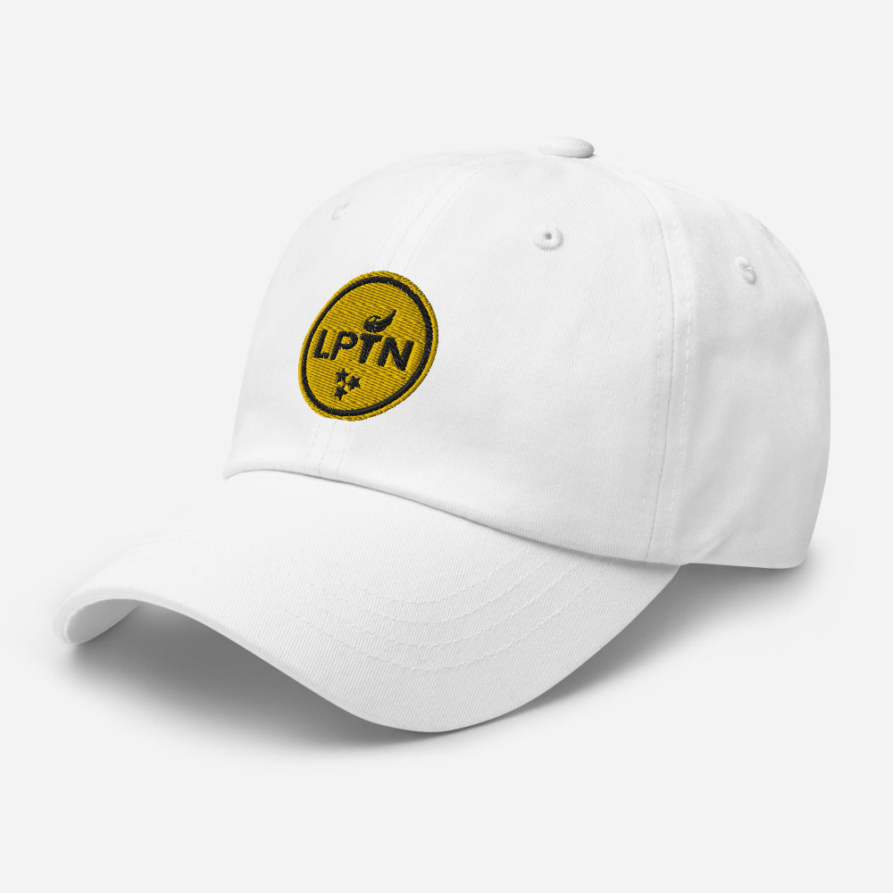 LPTN (Gold) Dad hat - Proud Libertarian - Libertarian Party of Tennessee