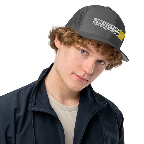 LP Arkansas Closed-back trucker cap - Proud Libertarian - Libertarian Party of Arkansas