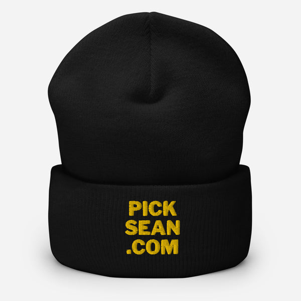 PICKSEAN.COM Cuffed Beanie - Proud Libertarian - Proud Libertarian