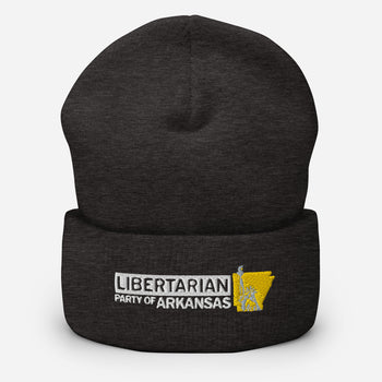 LP Arkansas Cuffed Beanie - Proud Libertarian - Libertarian Party of Arkansas