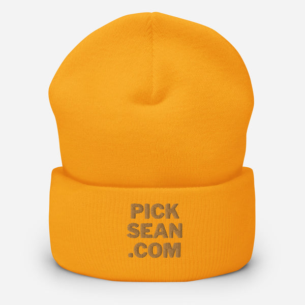 PICKSEAN.COM Cuffed Beanie - Proud Libertarian - Proud Libertarian