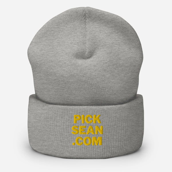 PICKSEAN.COM Cuffed Beanie - Proud Libertarian - Proud Libertarian