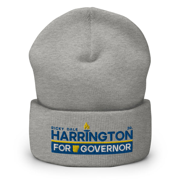 Harrington for Governor Cuffed Beanie - Proud Libertarian - Ricky Harrington