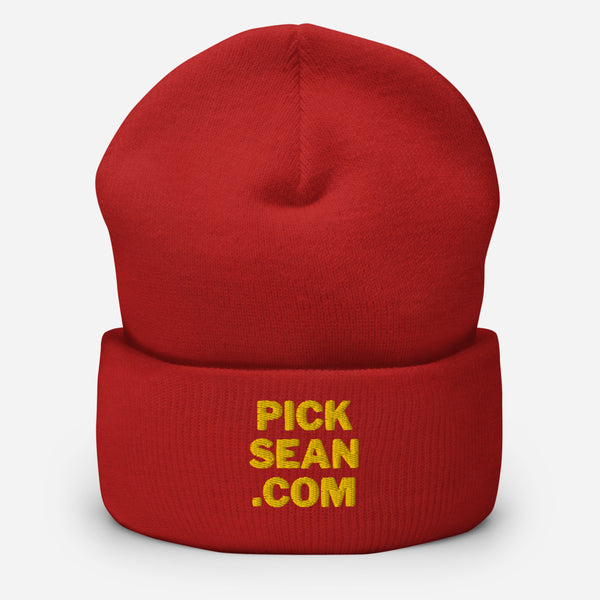 PICKSEAN.COM Cuffed Beanie - Proud Libertarian - Proud Libertarian