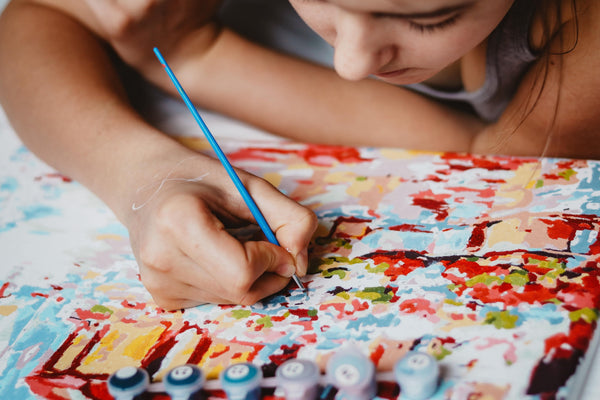 Cute Hedgehog - Premium Paint By Numbers Kit by Paint with Number - Proud Libertarian - Paint with Number