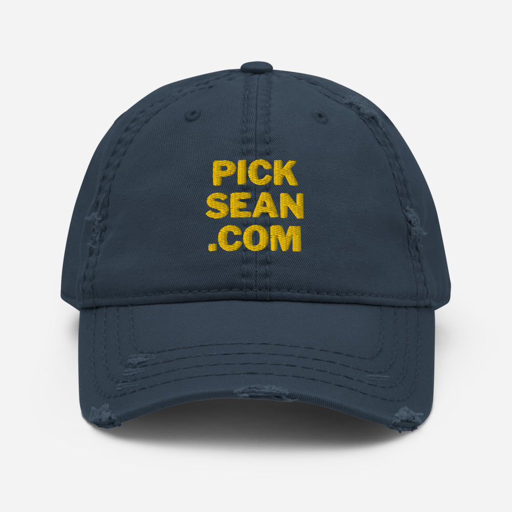 PICKSEAN.COM Distressed Dad Hat - Proud Libertarian - Pick Sean Thorne