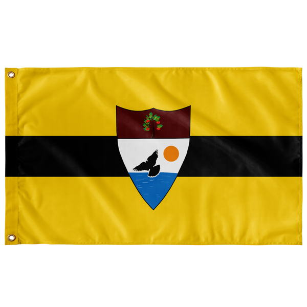 Liberland Single Sided Flag - Proud Libertarian - Proud Libertarian
