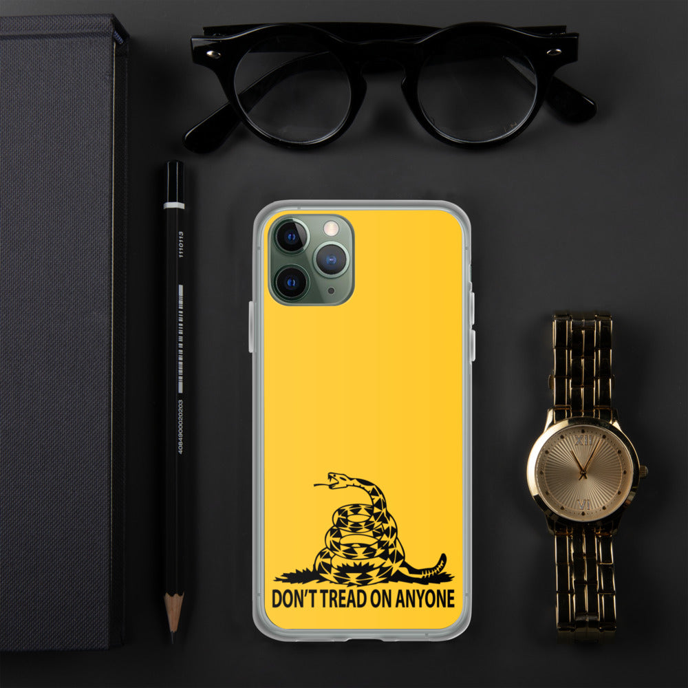 Don't Tread on Anyone iPhone Case - Proud Libertarian - Proud Libertarian