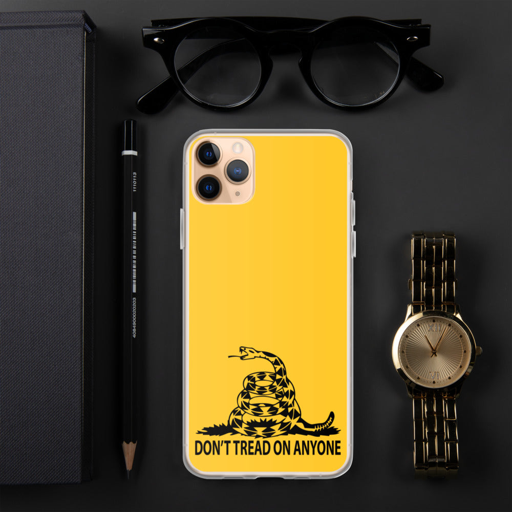 Don't Tread on Anyone iPhone Case - Proud Libertarian - Proud Libertarian